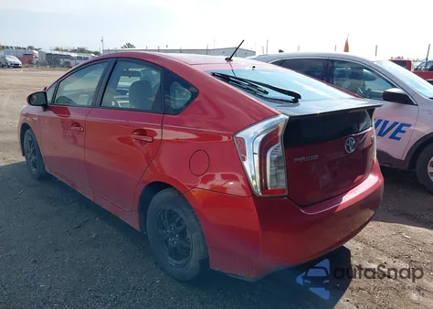 2013 Toyota Prius Two z USA, uszkodzony, nr VIN JTDKN3DU5D5556905